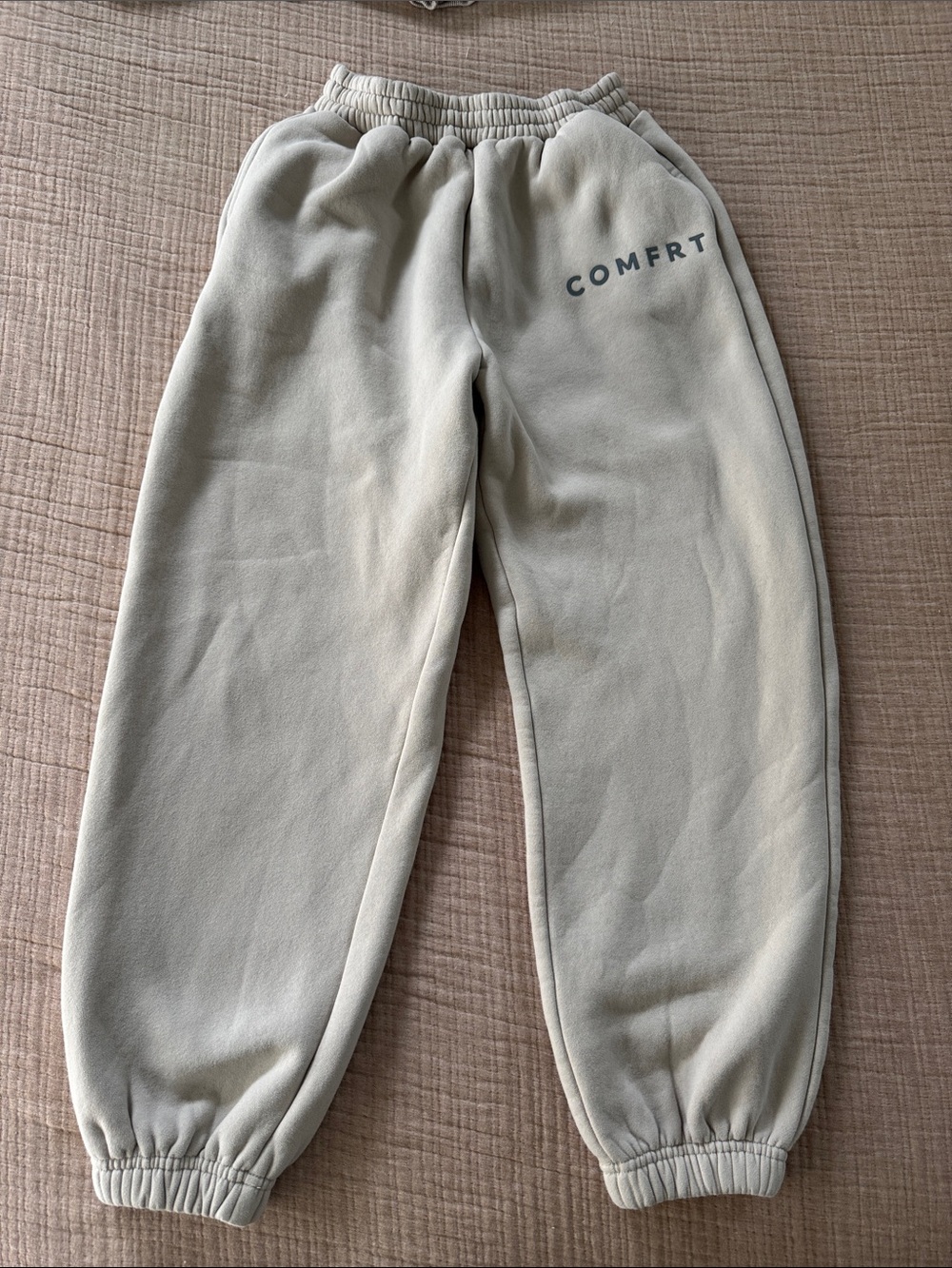 COMFRT Kids Light Gray Jogger Sweatpants - Cozy Everyday Bottoms